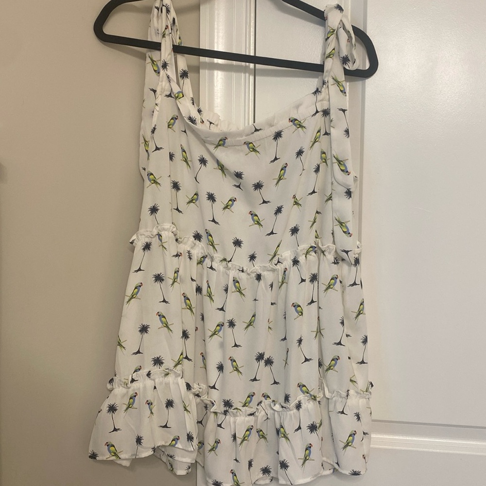 Fab’rik bird tank top size medium